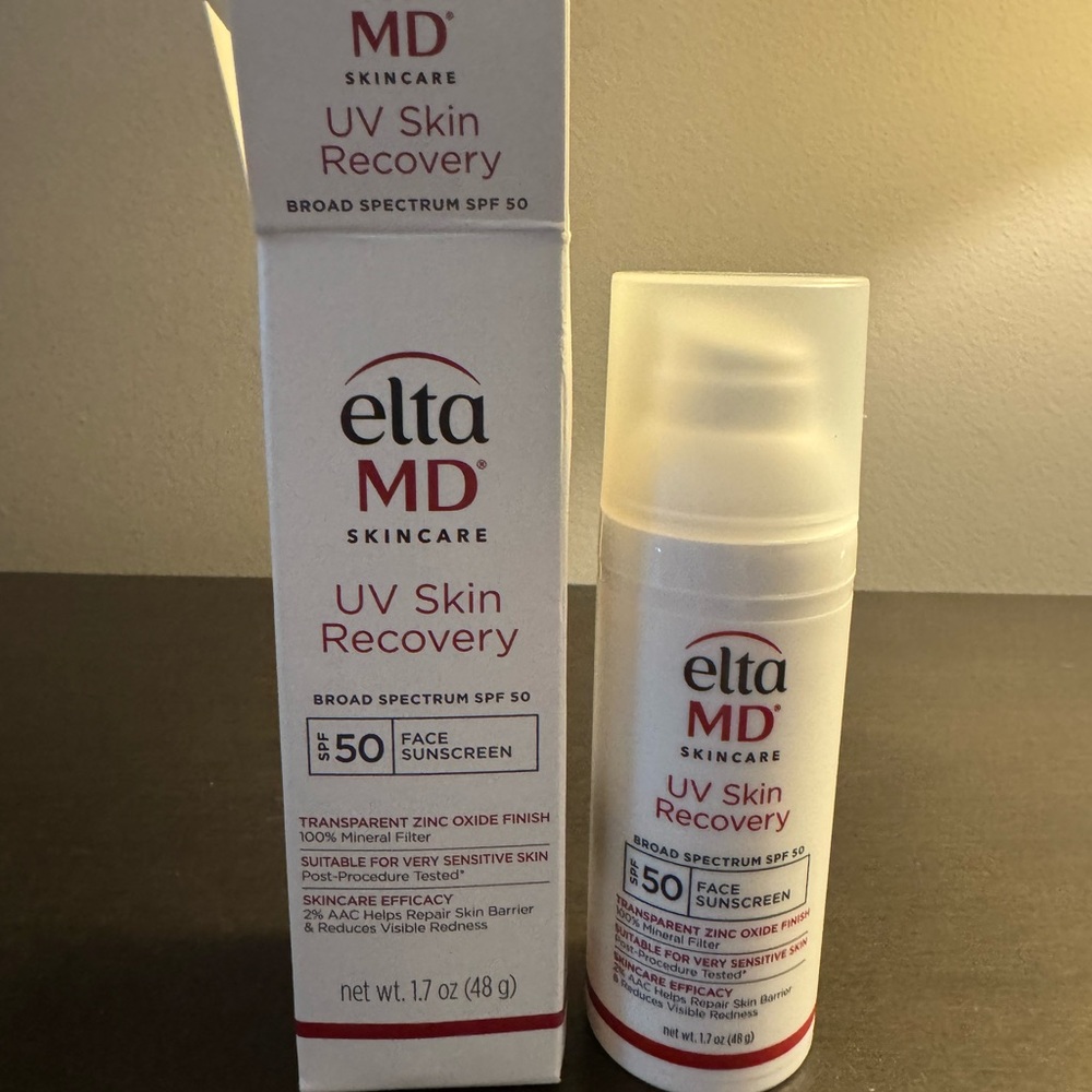 Elta MD UV Skin Recovery Face Sunscreen 1.7 oz 48 g Full Size NIB EXP 11/26
